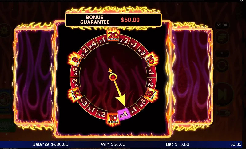 Captura de pantalla de 777 Burn 'Em Up