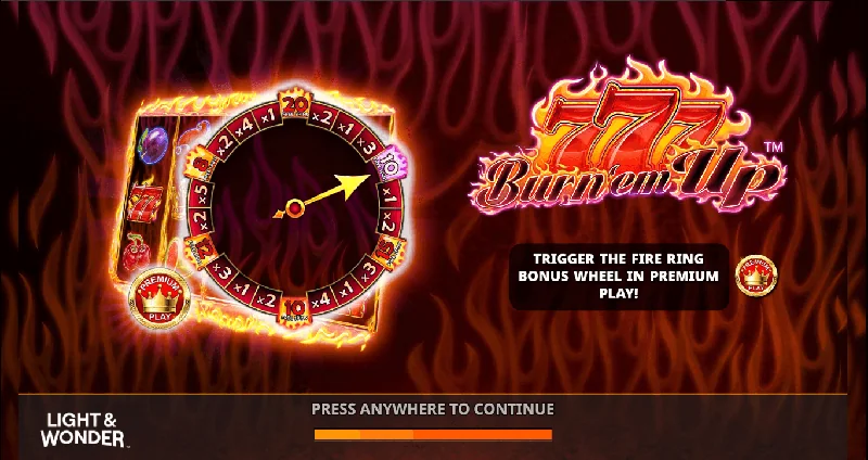 Captura de pantalla de 777 Burn 'Em Up