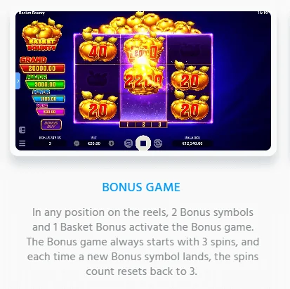 Captura de pantalla de Basket Bounty