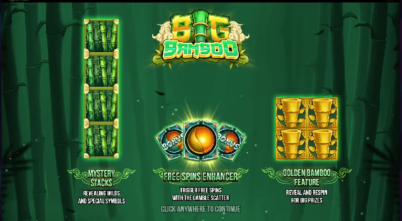 Captura de pantalla de Big Bamboo