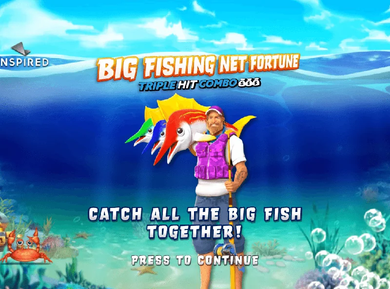 Captura de pantalla de Big Fishing Net Fortune