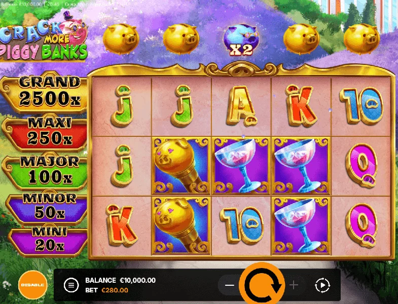 Captura de pantalla de Crack More Piggy Banks