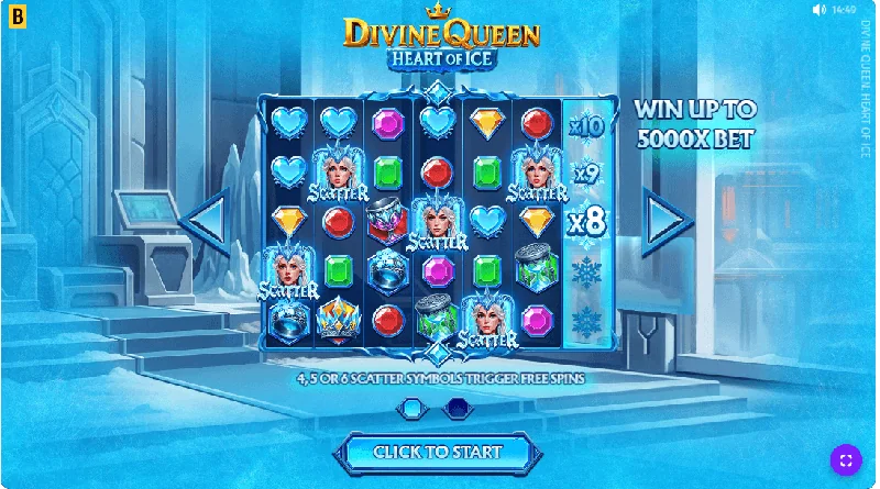 Captura de pantalla de Divine Queen Heart of Ice