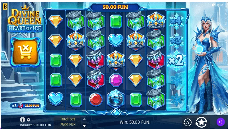 Captura de pantalla de Divine Queen Heart of Ice