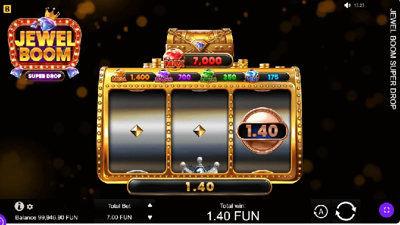 Captura de pantalla de Jewel Boom Super Drop