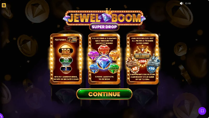 Captura de pantalla de Jewel Boom Super Drop