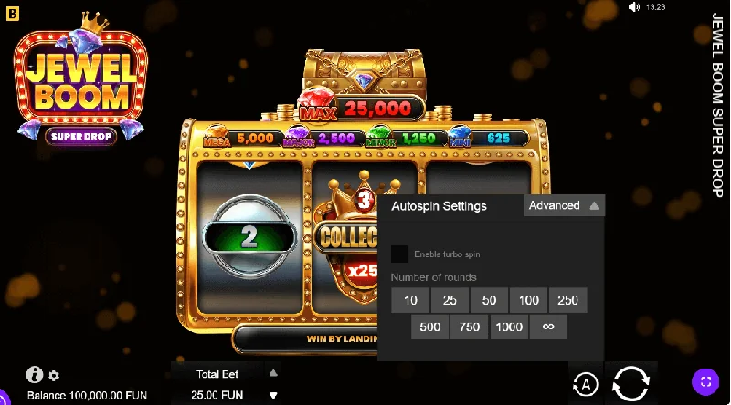 Captura de pantalla de Jewel Boom Super Drop