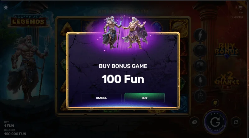 Captura de pantalla de Olympian Legends