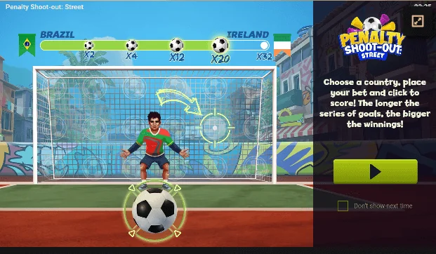 Captura de pantalla de Penalty Shoot-Out