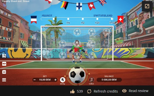 Captura de pantalla de Penalty Shoot-Out