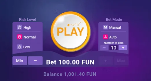 Captura de pantalla de Plinko
