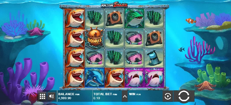 Captura de pantalla de Razor Shark