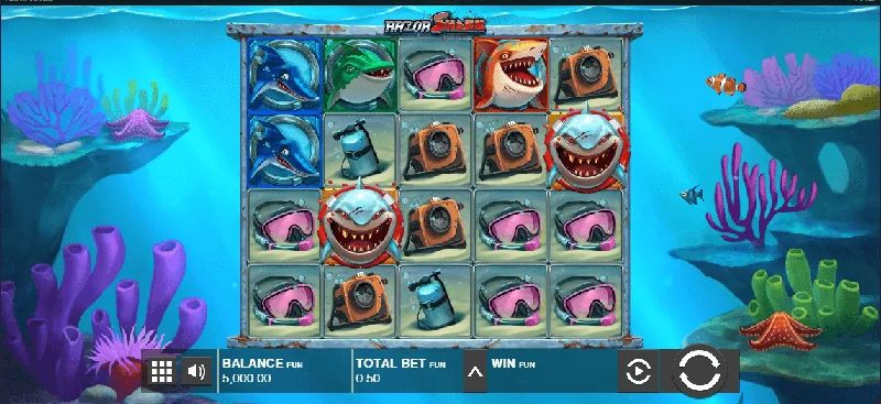 Captura de pantalla de Razor Shark
