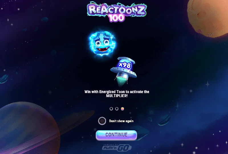 Captura de pantalla de Reactoonz 100