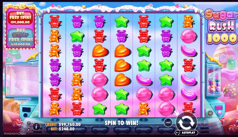 Captura de pantalla de Sugar Rush 1000
