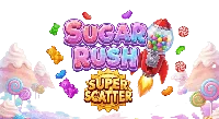 Logotipo de Sugar Rush Super Scatter