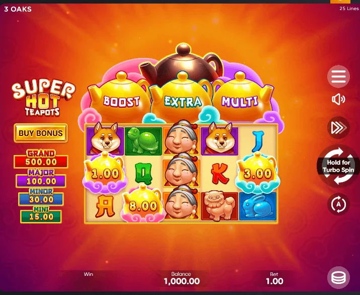 Captura de pantalla de Super Hot Teapots