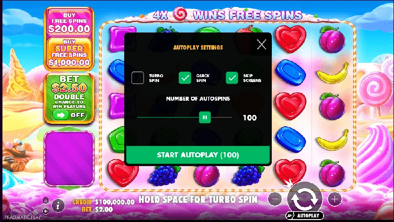 Captura de pantalla de Sweet Bonanza 1000