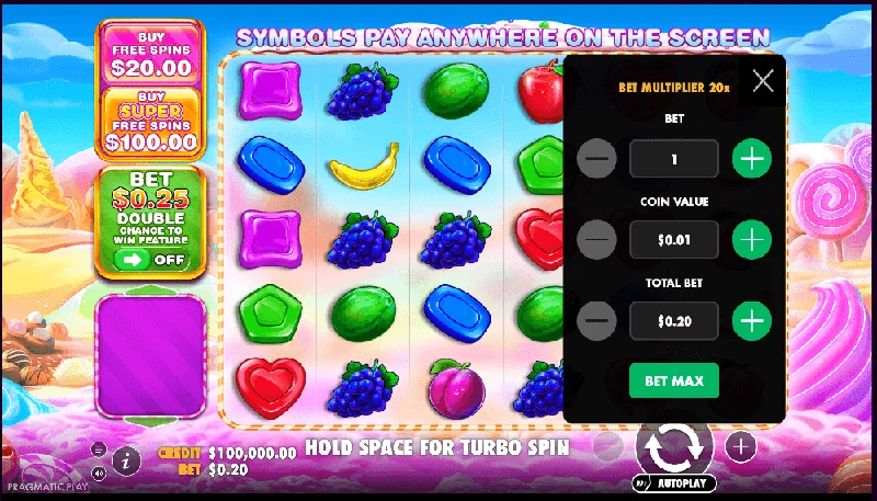 Captura de pantalla de Sweet Bonanza 1000
