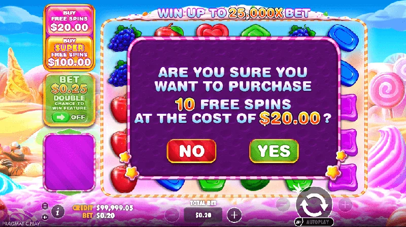 Captura de pantalla de Sweet Bonanza 1000