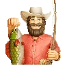 Símbolo del Pescador de Big Bass Splash 1000