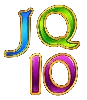 Símbolo de Reina, Jota y Diez de Book Of Ra