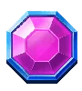 Símbolo de Gema Rosa de Divine Queen Heart of Ice