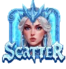 Símbolo Scatter de Divine Queen Heart of Ice