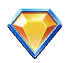 Símbolo de Diamante Amarillo Divine Queen Heart of Ice