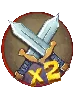Símbolo de Espada de Bonificación de Guardians of Glory