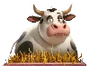 Símbolo de Vaca de Hungry Wolf