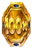 Símbolo de Moneda 100x de pirots 4