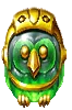 Símbolo de Gema Verde de pirots 4