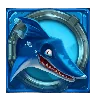 Símbolo de Tiburón Azul de Razor Shark