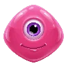 Símbolo Morado de Un Ojo de Reactoonz 100
