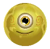 Símbolo Amarillo de Un Ojo de Reactoonz 100