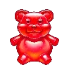 Símbolo de Osito de Goma Rojo de Sugar Rush 1000