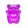 Símbolo de Osito de Goma Morado Super Scatter de Sugar Rush