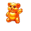 Símbolo de Oso de Goma Amarillo Super Scatter de Sugar Rush