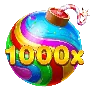 Símbolo Arcoíris de Sweet Bonanza 1000