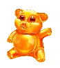 Símbolo de Osito de Goma Naranja de Sweet Rush Bonanza