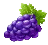 Símbolo de Uvas Moradas de Sweet Rush Bonanza