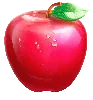 Símbolo de Manzana Roja de Sweet Rush Bonanza