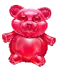 Símbolo de Osito de Goma Rojo de Sweet Rush Bonanza